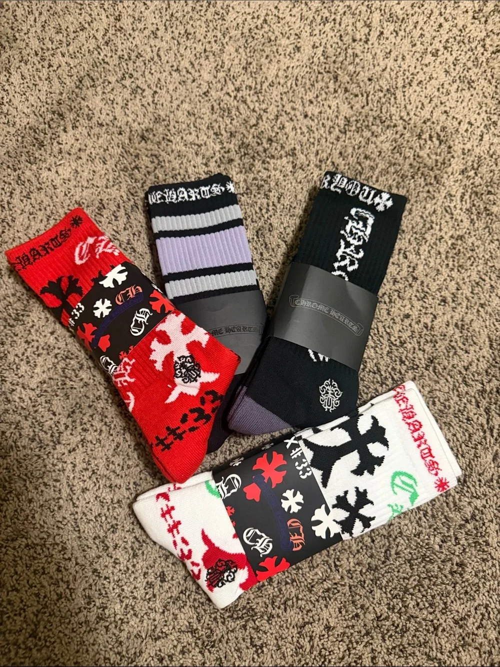 Chrome Hearts set three